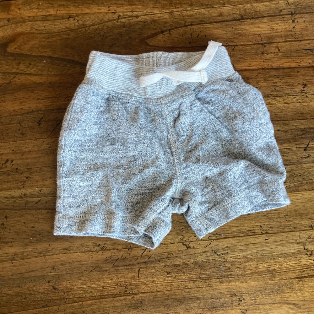 GAP Baby Gray Knit Shorts